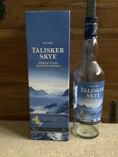 Talisker Skye Single Malt SCOTCH WHISKY EMPTY BOTTLE & BOX  70cl 