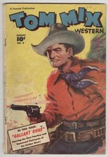 Tom Mix #8 August 1948 G 