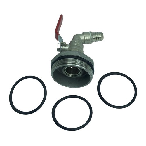 Ton barrel valve water - 45°,