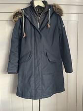 Barbour Ladies Quilted Jacket Navy Blue, Hooded