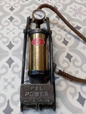 Vintage PCL foot pump with guage,still working.