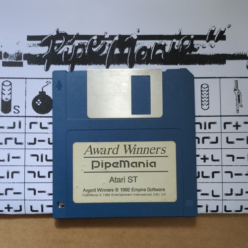 Atari game pipe - game,
