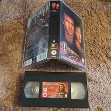 Braveheart VHS Video Cassette