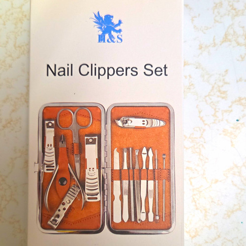 Manual metal nail clippers - metal,