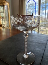 Vintage Etched Champagne