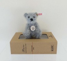 Steiff 2004 Club Renewal Gift Miniature Bear Pale Blue Mohair 7cms Ean 420429