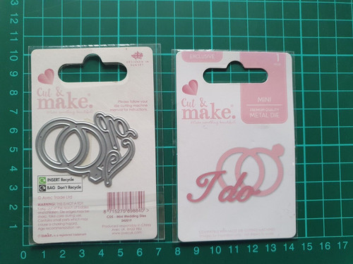 Wedding ring metal die - i, do