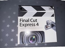 Final Cut Express 4 HD Video Editing Software for DV, HDV, AVCHD Excellent Cond!