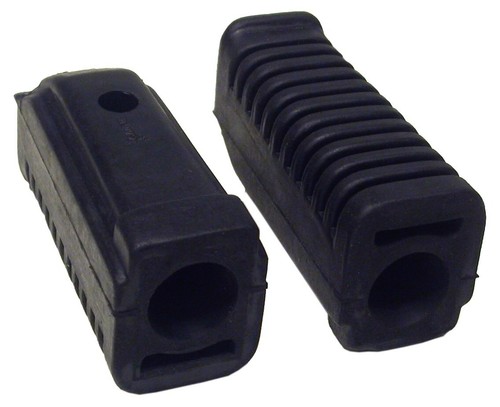 Footrest rubbers 18mm - 18mm, round