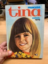 1978 "PRINCESS TINA ANNUAL 1979" ILLUSTRATED ANNUAL HARDBACK BOOK (P3)