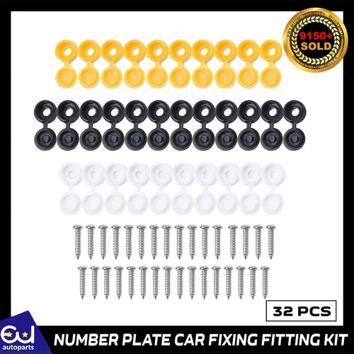 Number plate car - plate, fixing