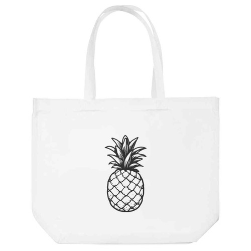Single pineapple tote - pineapple',