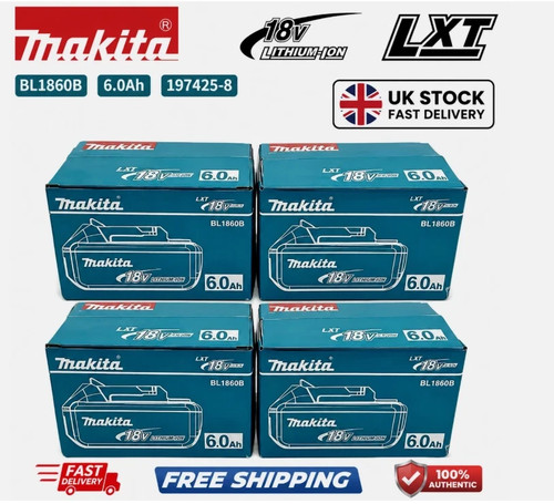 Genuine makita 6ah - 4x,