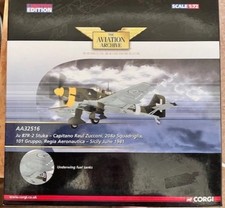 Corgi Aviation 1:72 Junkers Ju-87R-2 Stuka, Regia Aeronautica 208 Sq AA32516 MIB