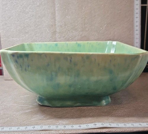 Vintage square ceramic bowl