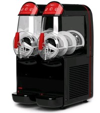  Ugolini NG 10 Black Double Bowl Slush Machine Commercial Equipment, Sorbet! 