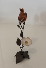 Royal Worcester David Fryer Wren on Bronze