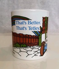 TETLEY GB Limited 1996 That's Better That's Tetley Graphic Mug Made In England 