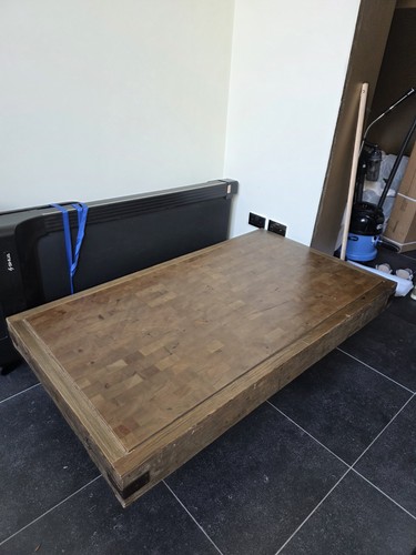 Vintage wooden coffee table - vintage,