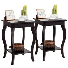 Set of 2 End Tables Accent