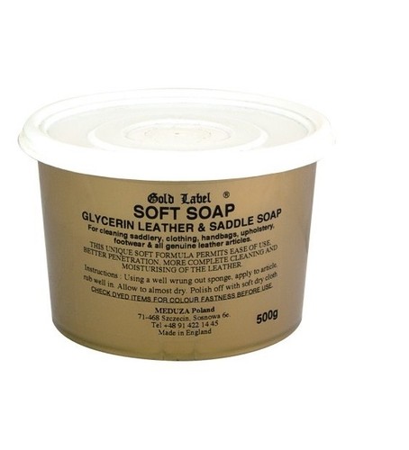 Gold label soft saddle soap - saddle,