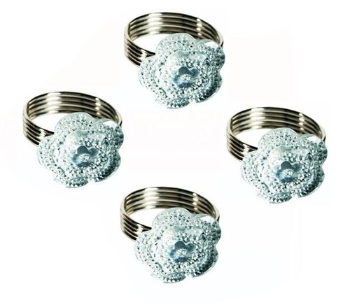 Set silver plated - set, napkin