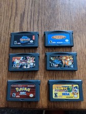 Game Boy Advance GBA Games Lot of 6