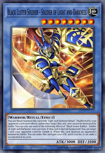 Konami black luster - yu-gi-oh!,