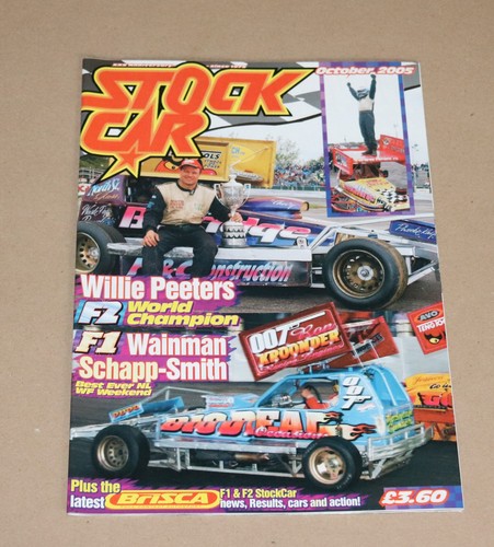 Stock car magazine october - stock,