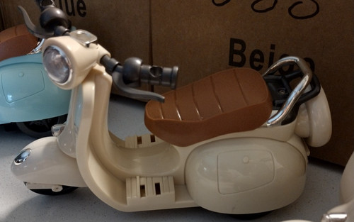 Battery operated doll scooter - operated,