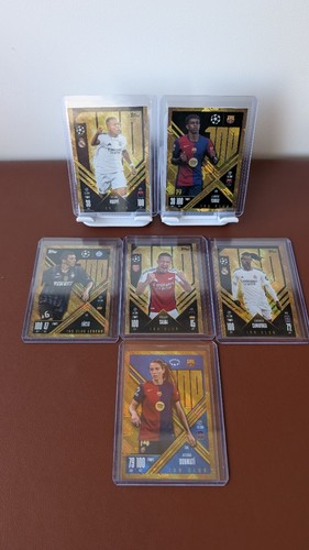 Topps gold 100 club card - club,