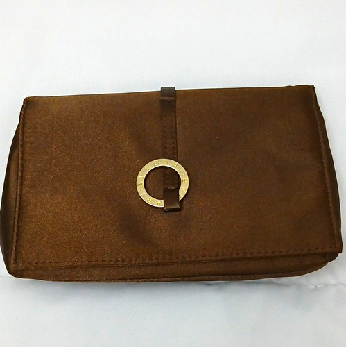 Bvlgari brown silk rectangle - bvlgari,
