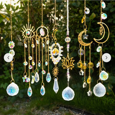 7pcs Crystal Suncatcher Window
