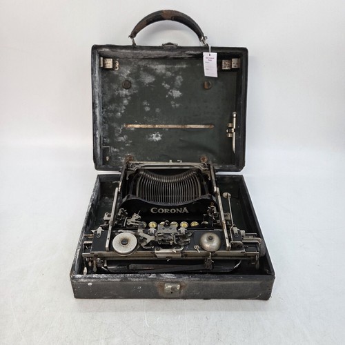 Corona folding typewriter - folding,