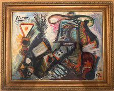 Pablo Ruiz Picasso oil to