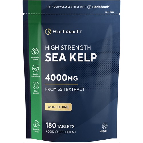 Sea kelp tablets 4000mg - tablets,