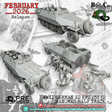 28mm WW2 German SdKfz.251 D