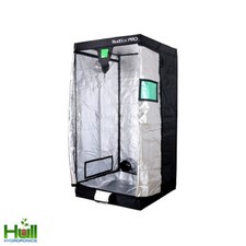Budbox Pro Grow Tent L200 100 x 100 x 200 Silver Mylar Hydroponics Indoor Garden