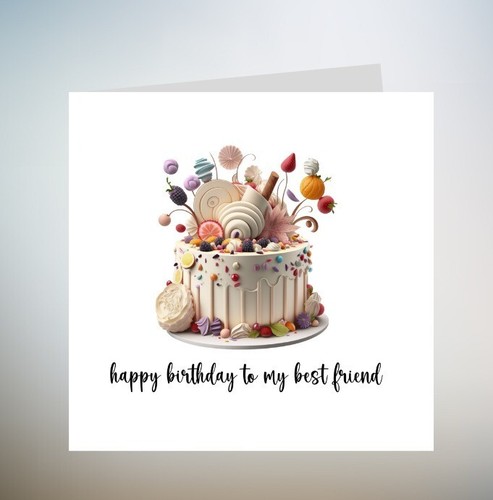 Birthday card for sister best - card,