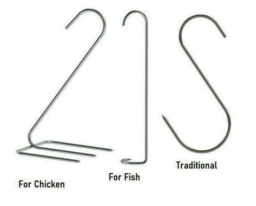 Hooks for smoking meat - meat, chicken