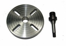 10MM PULTRA 80MM FACEPLATE + 10MM ADAPTOR TO FIT WATCHMAKING LATHE