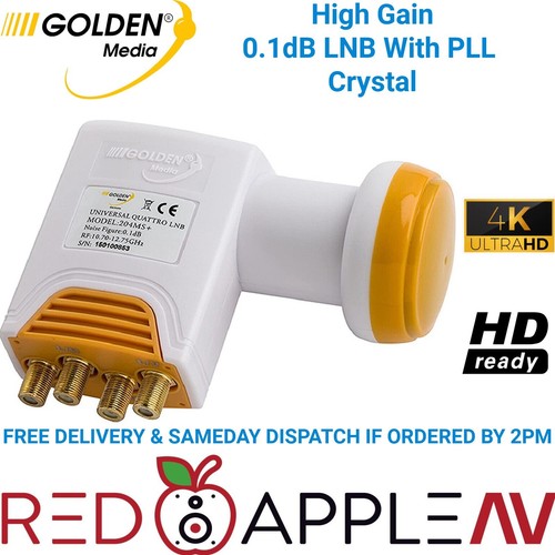 Golden media 1db quattro lnb - media,