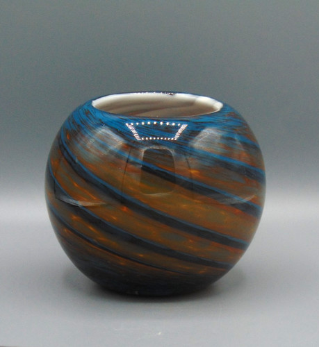 Hand blown glass vase - hand,