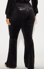 Playboy playmate velour flared - velour,