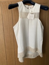 Sass Bide String Fringe Top