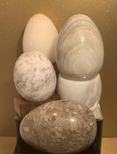 Easter Eggs Alabaster Marble