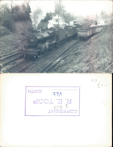 Steam locomotive and - , freight