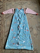 Slumbersac Organic Sleeping Bag with Detachable Sleeves 2.5 Tog 3-6 year