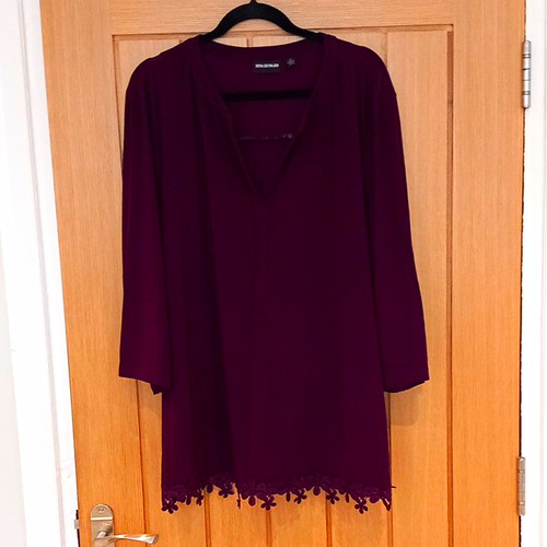 Nina leonard plus 3xl purple - plus,