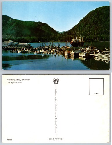 Petersburg alaska harbor - harbor, boats